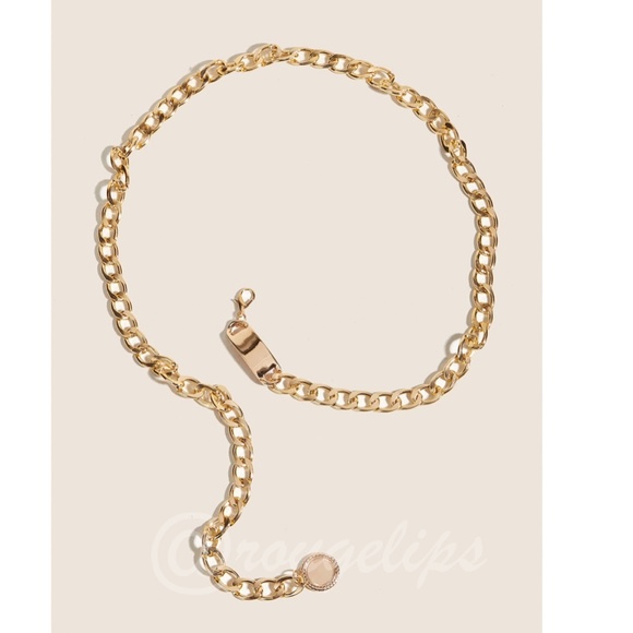 Gold Tone Chain Belt - Picture 3 of 6